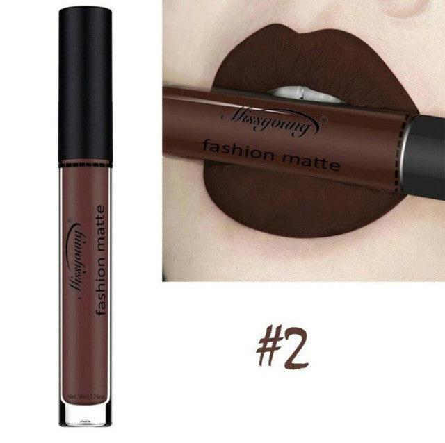 2017 Lipstick Pencil Cosmetic Liquid Lipstick Mate lip Moisturizer Velvet Lipstick Cosmetic Beauty Makeup wholesale dropship