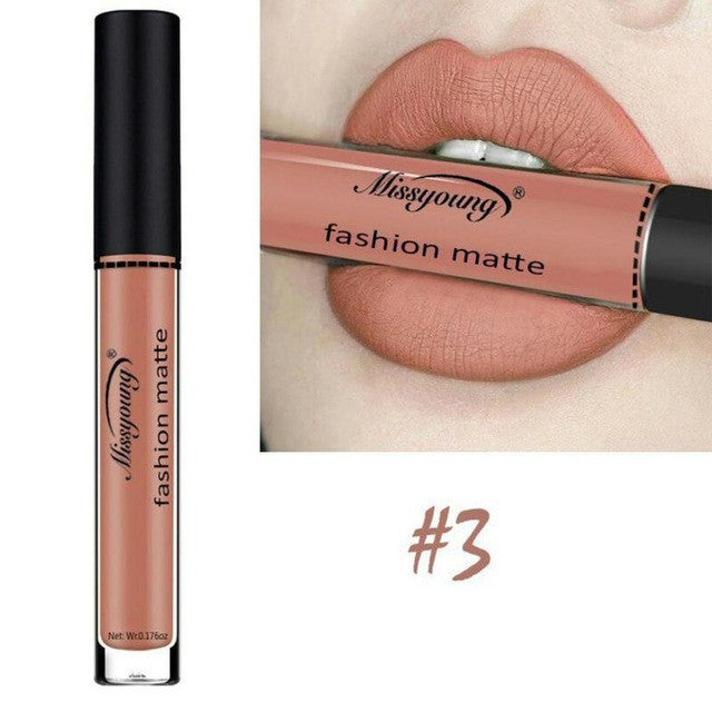 2017 Lipstick Pencil Cosmetic Liquid Lipstick Mate lip Moisturizer Velvet Lipstick Cosmetic Beauty Makeup wholesale dropship