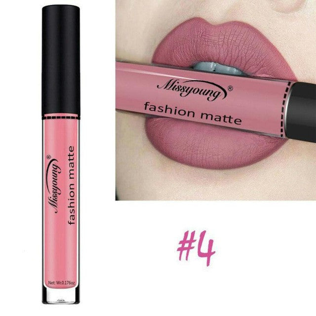 2017 Lipstick Pencil Cosmetic Liquid Lipstick Mate lip Moisturizer Velvet Lipstick Cosmetic Beauty Makeup wholesale dropship