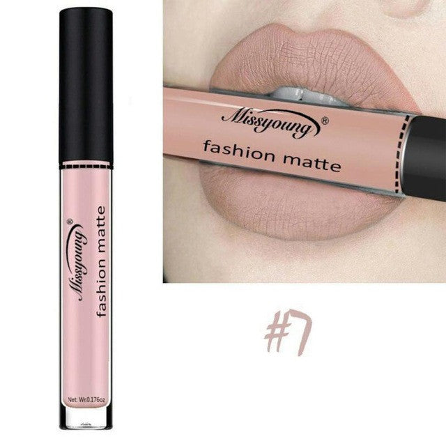 2017 Lipstick Pencil Cosmetic Liquid Lipstick Mate lip Moisturizer Velvet Lipstick Cosmetic Beauty Makeup wholesale dropship