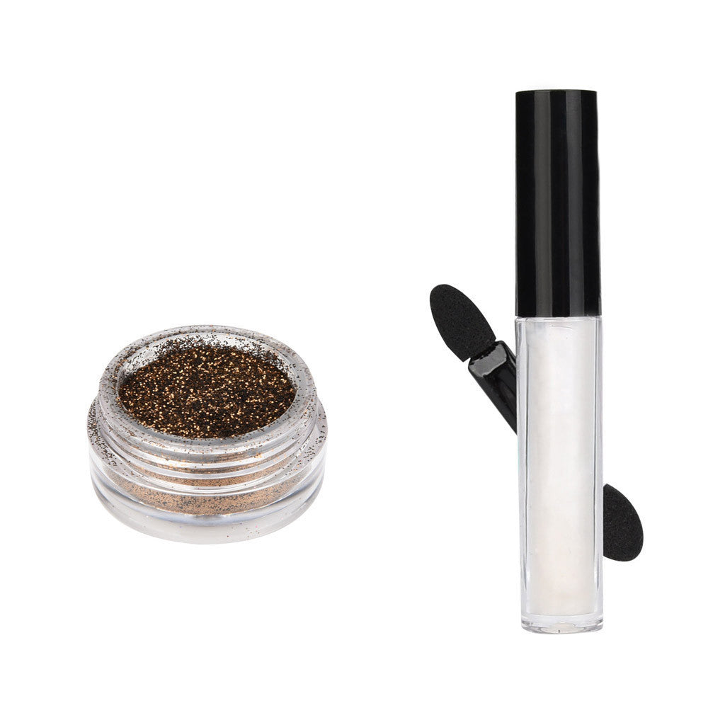 Shimmer Glitter Lip Gloss Powder Palette Glitter Lipstick Cosmetic Eye shadow