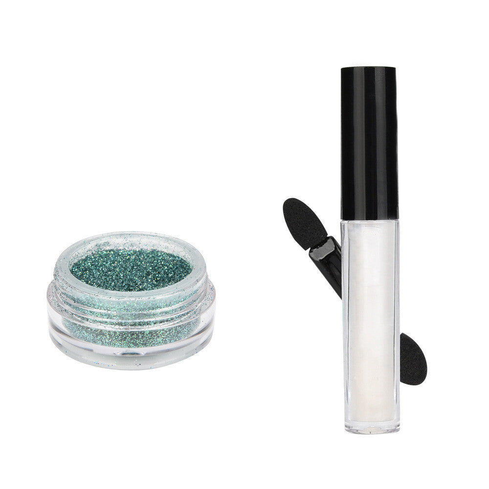 Shimmer Glitter Lip Gloss Powder Palette Glitter Lipstick Cosmetic Eye shadow