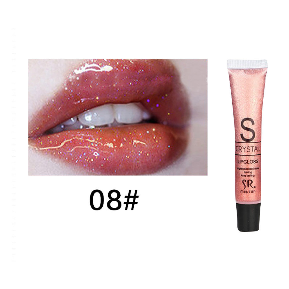 Candy Color Lip Gloss Waterproof Glitter Liquid Lipstick Long Lasting Makeup