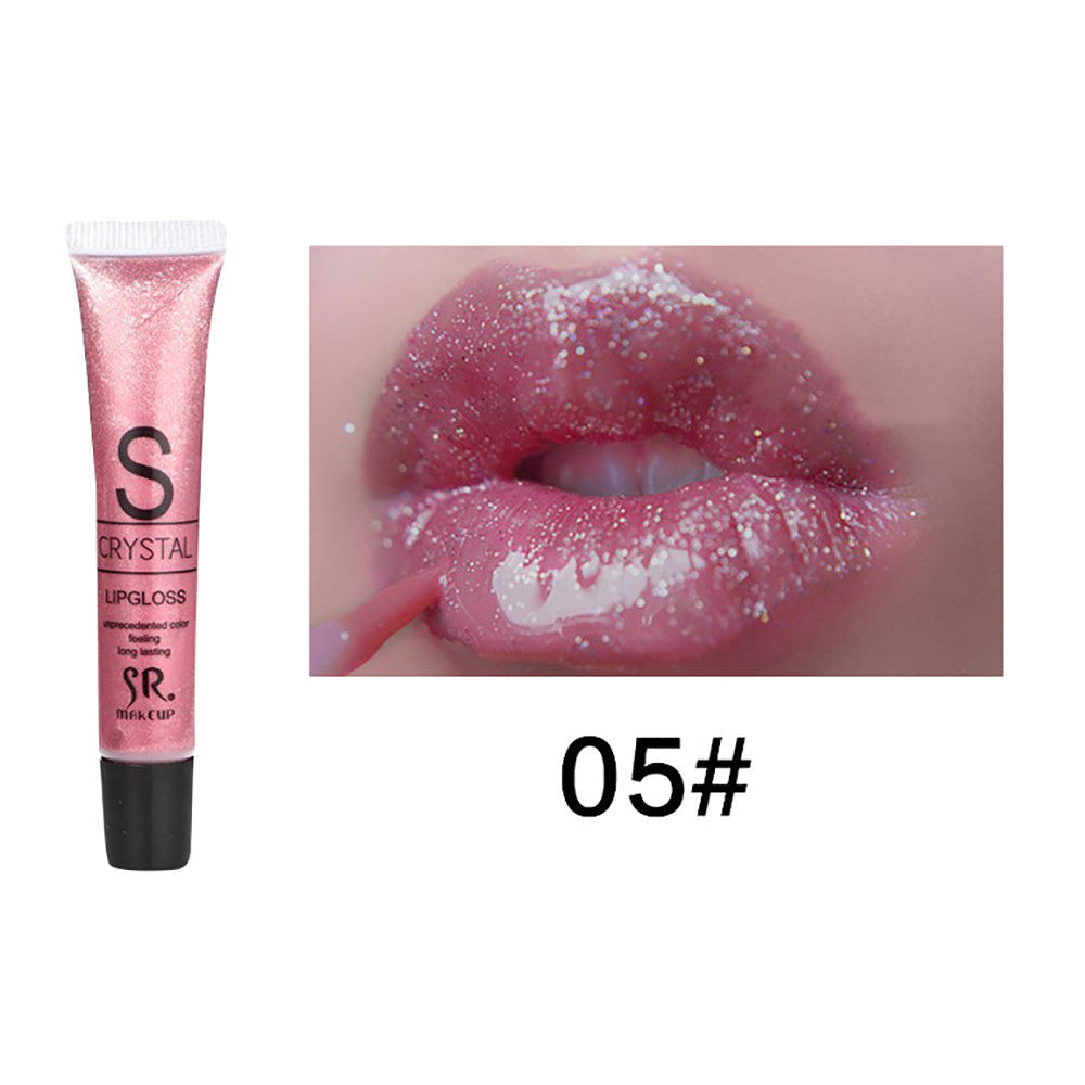 Candy Color Lip Gloss Waterproof Glitter Liquid Lipstick Long Lasting Makeup